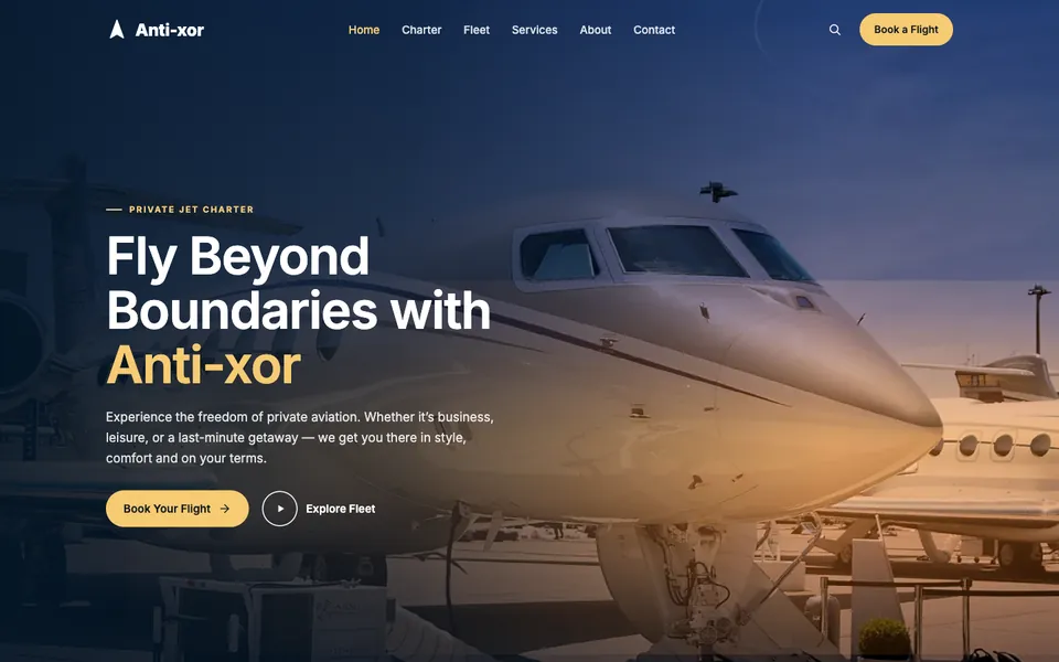 Altitude template home page