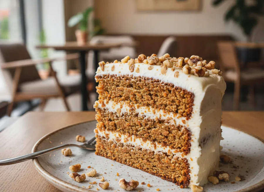 Carrot Walnut Cake