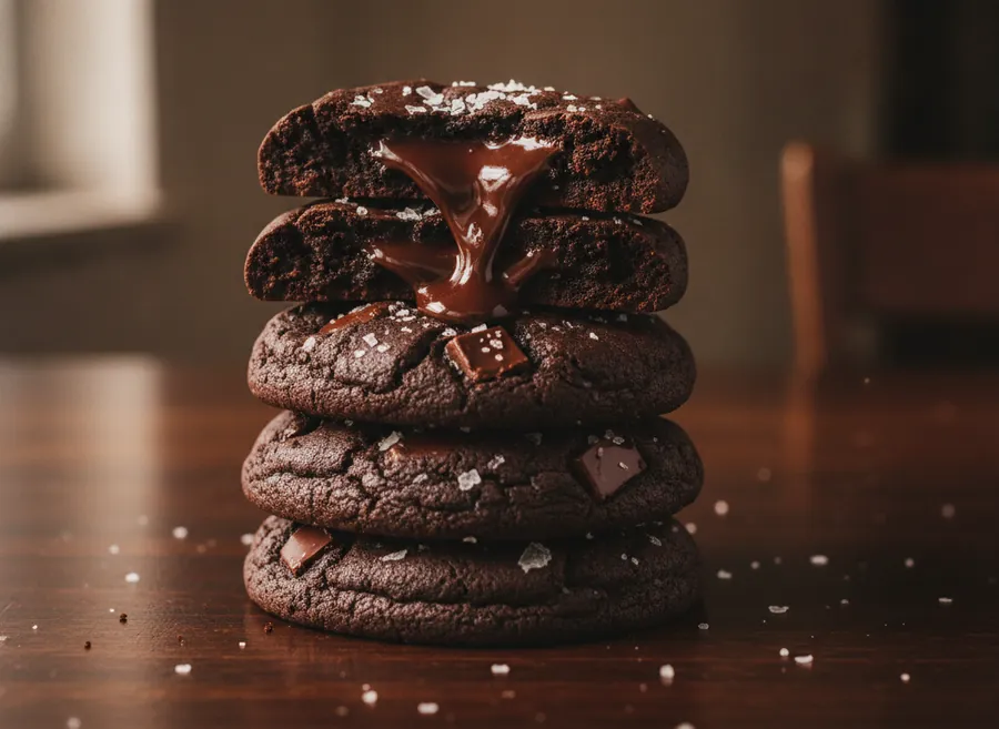 Double Chocolate Cookies