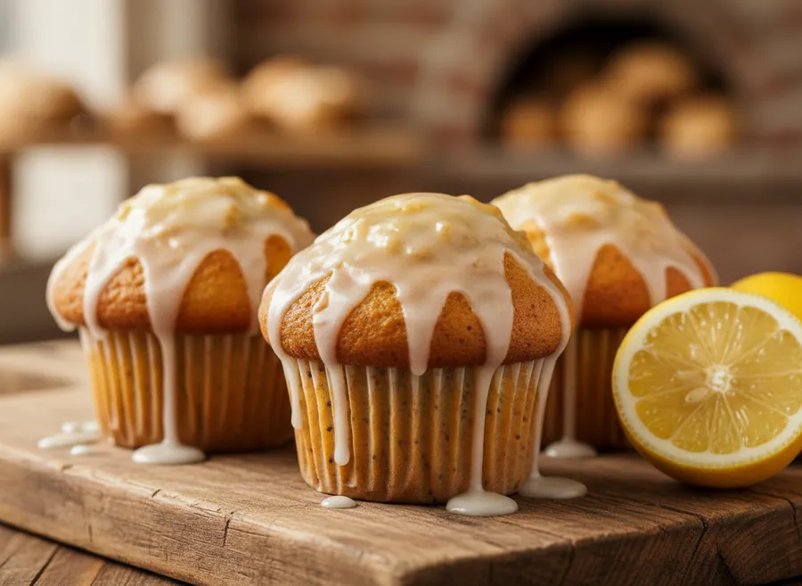 Lemon Poppy Seed Muffin