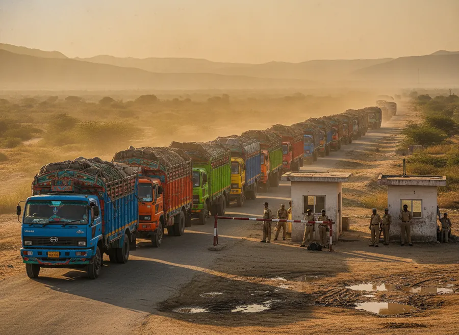 Cross-Border Trucking · Benapole → Kolkata