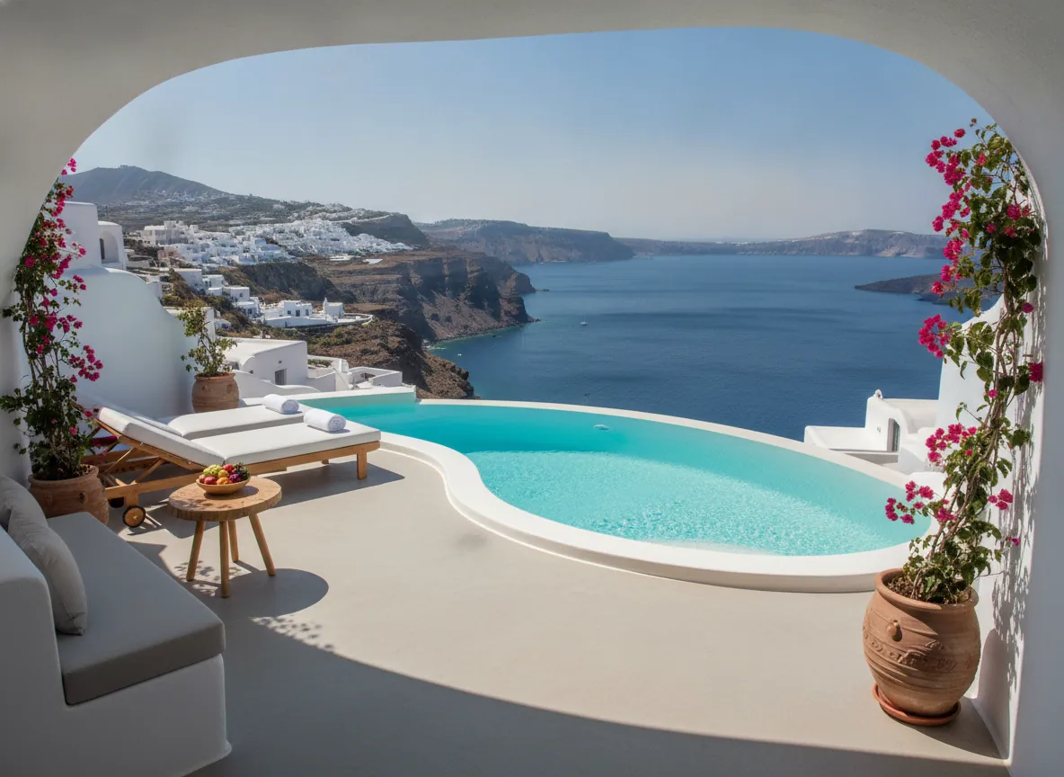 Oia Cliff Cave Suites