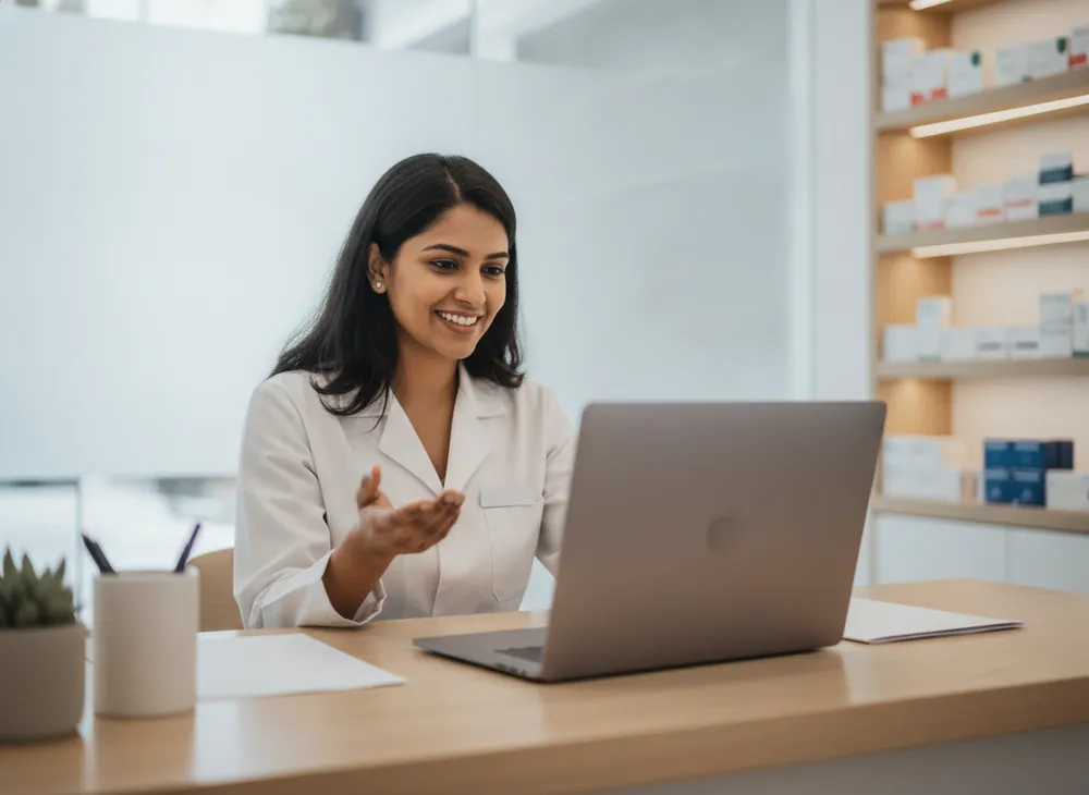 Video Consultation with a Pharmacist