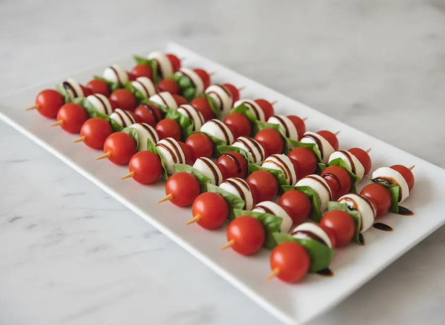 Mini Caprese Skewers