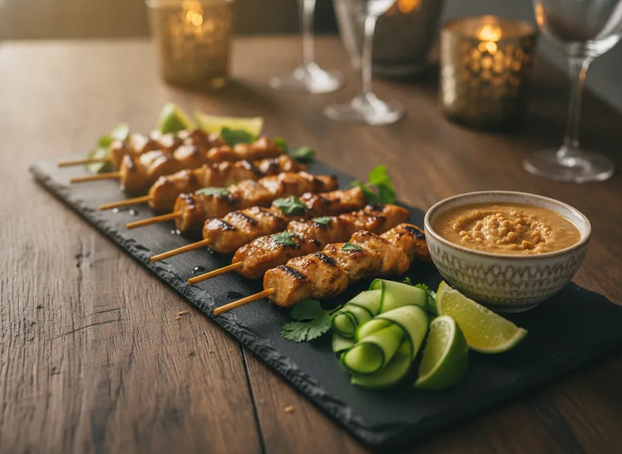 Chicken Satay Platter