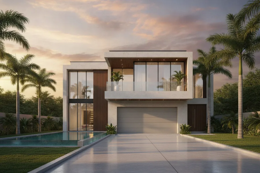 4-bed duplex, riverside